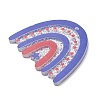 Independence Day Printed Transparent Acrylic Pendants OACR-B055-02E-2