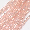 Electroplate Glass Bead Strands EGLA-J028-6x6mm-ABM-2
