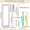 Wood Woven Braiding Disk DIY-WH0591-557A-2