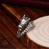 Brass Cuff Open Rings WG9B606-01-3