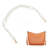 ABS Plastic Imitation Pearl Bag Handles KY-WH0046-39KCG-1