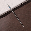 Alloy Rhinestone Hair Pin PW-WG20F17-01-1