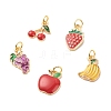 Alloy Enamel Pendants PALLOY-JF01508-1