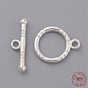 925 Sterling Silver Toggle Clasps STER-A008-21-3