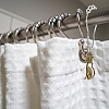 Iron Shower Curtain Rings for Bathroom HJEW-PH01698-5