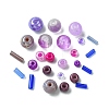 DIY Glass Round Beads & Seed Beads Jewelry Making Finding Kits DIY-FS0005-95-3