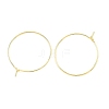 SHEGRACE Brass Hoop Earring Findings XGRPCH280-218G-1
