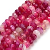 Natural Banded Agate Beads Strands G-Z111-A01-05-3