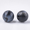 Acrylic Beads OACR-S029-060B-07-2