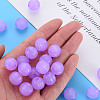 Imitation Jelly Acrylic Beads MACR-S373-11-E04-6