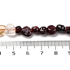 Natural Garnet & Citrine Beads Strands G-L610-B07-01-5