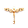 304 Stainless Steel Dragonfly Pendants X-STAS-T069-23G-1