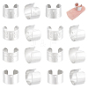 120Pcs 4 Styles 304 Stainless Steel Ear Cuff Findings STAS-UN0056-32-1
