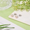 Valentine Presents for Her 925 Sterling Silver Ball Stud Earrings EJEW-D029-4.5mm-2-5