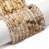 Natural Rutilated Quartz Beads Strands G-D314-A01-4mm-2