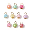 Opaque Acrylic Pendants PALLOY-JF03537-01-1