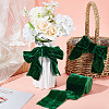 5 Yards Polyester Frayed Ribbon OCOR-WH0082-226B-05-4