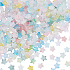 400Pcs Opaque Acrylic Beads MACR-SP0002-14B-1