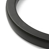 Black Wood Round Ring Bag Handles FIND-WH0129-09B-2