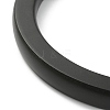 Black Wood Round Ring Bag Handles FIND-WH0129-09B-2