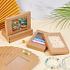 Rectangle Paper Biscuit Boxes with Clear Window CON-WH0107-02A-01-5