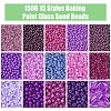 150G 15 Styles Baking Paint Glass Seed Beads SEED-FS0001-31B-2