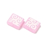 Dyed & Heated Baking Paint Glass Beads LAMP-D004-03E-2