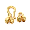 Rack Plating Brass Hook and S-Hook Clasps KK-Z070-39G-2