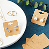 100Pcs Paper Earring Display Cards CDIS-DJ0001-15C-4