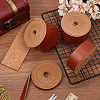 2M Flat AB Grade Cowhide Leather Cord AJEW-WH0479-73D-03-4