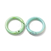 Spray Painted Alloy Spring Gate Ring PALLOY-H131-08-2