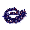 Handmade Lampwork Beads Strands LAMP-N024-36B-2