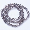 Electroplate Glass Beads Strands EGLA-A044-T3mm-A16-2