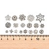 Tibetan Style Alloy Bead Caps FIND-C093-03AS-3