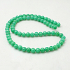 Natural Mashan Jade Round Beads Strands G-D263-6mm-XS19-2