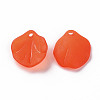 Transparent Frosted Acrylic Pendants MACR-S371-02A-726-2