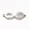 Tarnish Resistant 201 Stainless Steel Links connectors X-STAS-S059-06B-1