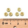 Brass Grade A Rhinestone Spacer Beads RSB035NF-10G-2