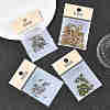 SHEGRACE Brass Cubic Zirconia Pendants XGRQ3K902-548G-6