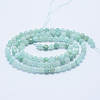 Natural Amazonite Beads Strands G-E411-43-4mm-3