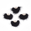 Faux Mink Fur Tassel Pendant Decorations FIND-T040-20-1