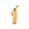 304 Stainless Steel Charms STAS-A106-01G-01-1