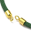 Nylon Cords Bracelet Makings Fit for Connector Charms AJEW-P116-02G-08-2