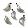 Natural Labradorite Pendants G-Z022-05C-1