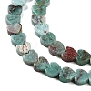 Natural Chrysocolla Beads Strands G-M403-A27-02-4