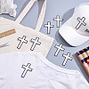 20Pcs Polyester Clothing Patches PATC-GA0002-02B-4