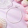 Natural Keshi Pearl Two Sides Polished Beaded Necklaces for Women NJEW-JN05336-02-1