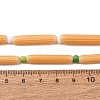 Handmade Lampwork Chevron Beads LAMP-Z019-01-20-3