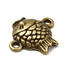 Tibetan Style Alloy Connector Charms PALLOY-M198-19AB-3