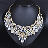 Pointed Back Glass Rhinestone Cabochons RGLA-OC0001-08A-6